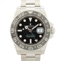 ロレックス GMTマスター Ⅱ 116710LN SS AT 黒文字盤