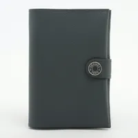 エルメス R.M.S エバーカラー パスポートケース ベトン シルバー金具 ＡＢランク
