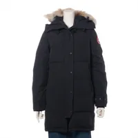 カナダグース MACKENZIE コットン×ポリエステル×ナイロン ダウンコート M/M ブラック ＡＢランク