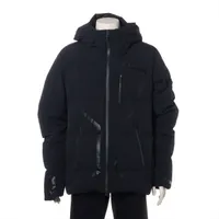 デサント オルテライン 水沢ダウン ナイロン×ポリウレタン ダウンジャケット XXL ブラック ＡＢランク