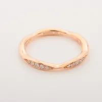 シャネル カメリア ハーフエタニティ ダイヤ リング 750(PG) 49