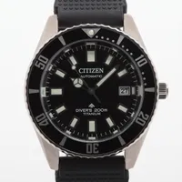 シチズン プロマスター Ti×ラバー AT 黒文字盤