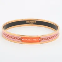⭐良品⭐エルメス GP エマイユ バングル エルメス エマイユPM GP バングル ゴールド ABランクの買取