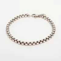 ティファニー ベネチアン 925 ブレスレット シルバー ＡＢランク