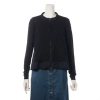 モンクレール MAGLIA ポリエステル×レーヨン ジャケット 17年 S ブラック ＡＢランク