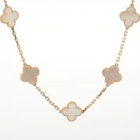 ヴァンクリーフ&アーペル ヴィンテージアルハンブラ 10P シェル 750(YG)