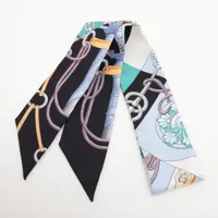 エルメス ツイリー Cliquetis クリケティス シルク スカーフ イエロー