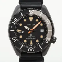 セイコー プロスペックス 6R35-00D0 SS×ラバー AT 黒文字盤