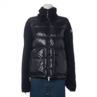 モンクレール CARDIGAN ウール ダウンジャケット 22年 ブラック ＡＢランク