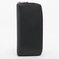 ルイ・ヴィトン タイガ ジッピーウォレットヴェルティカル M30510 ラウンドジップウォレット ノワール