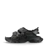 定価12万　バレンシアガ　42 ブラックレザー　サンダル　新品 バレンシアガ×クロックス ラバー サンダル 42 メンズ ブラック