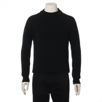 サンローランパリ ウール×カシミヤ ニット ブラック