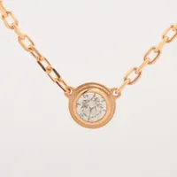 カルティエ ダムール SM ダイヤ 750(YG)