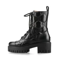 美品　GUCCI レザーボアブーツ　ショートブーツ　スタッズ　36.5 23.5 グッチ 靴 ブーツの買取実績価格一覧 | ブーツ（靴）を最新価格相場で