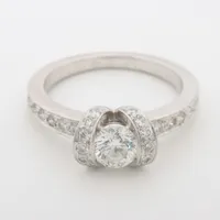 ティファニー リボン ダイヤ Pt950