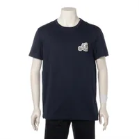 モンクレール MAGLIA コットン Tシャツ 20年 ネイビー ＡＢランク