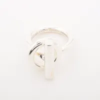 エルメス エシャペ 925 リング シルバー ＡＢランク