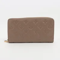 ルイヴィトン　エンボス　ジッピーウォレット　M81511　ほぼ新品！ LOUIS VUITTON ルイ ヴィトン モノグラム エンボス ジッピー