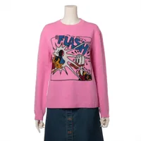 グッチ×ディズニー ウール ニット ピンク ＡＢランク