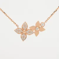 ヴィトン パンダンティフ スター ブロッサム ドゥーブル ダイヤ 750(PG)