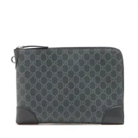 グッチ　レザー クラッチバッグ 黒/アイボリー グッチレディロック 2WAY 黒 レディース レザー ショルダー