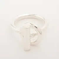 エルメス エシャペ 925 リング シルバー Ａランク