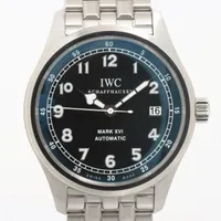 IWC パイロットウォッチ マークXVI IW325517 SS AT 黒文字盤 Ａランク