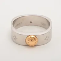 ヴィトン バーグナノグラム M00217 GP リング LE0139 シルバー ＡＢランク