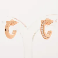 ティファニー Tワン フープ ダイヤ 750(PG)