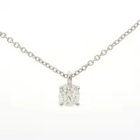 ティファニー ソリティア ダイヤ Pt950 I