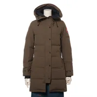 カナダグース MACKENZIE コットン×ポリエステル ダウンコート カーキ ＡＢランク