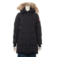 カナダグース SHELBURNE PARKA コットン×ポリエステル ダウンコート ネイビー ＡＢランク