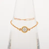 ティファニー バイザヤード 1P ダイヤ 750(YG)