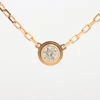 カルティエ ダムール SM ダイヤ 750(YG)