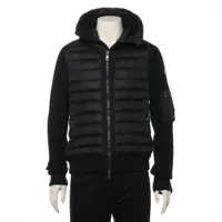 モンクレール CARDIGAN ナイロン ダウンジャケット 20年 ブラック