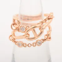 エルメス シェーヌダンクル カオス MM ダイヤ 750(PG)