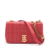 美品/近年モデル バーバリー ローラ ショルダーバッグ TB キルティング 赤 バーバリー バッグ ローラの買取実績価格一覧 | バッグを最新価格相場