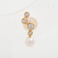 エテ ダイヤ パール K18(YG)