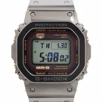 カシオ Gショック MRG-B5000B-1JR TI ソーラー デジタル文字盤 Ａランク