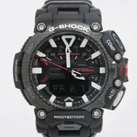カシオ Gショック GR-B200 SS×ラバー ソーラー 黒文字盤 ＡＢランク