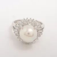 ノンブランド パール ダイヤ Pt850 Ｂランク