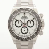 ロレックス コスモグラフデイトナ 126500LN SS AT 白文字盤 Ａランク