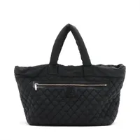 ALC10 シャネル コココクーン トートバッグ シール付き シルバー金具 ALC10 シャネル コココクーン トートバッグ シール付き シルバー金具