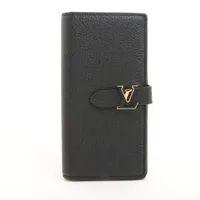 未使用に近い◆ルイヴィトン ヴェルティカルウォレット トリヨン カプシーヌ 黒 ヴィトン LV ヴェルティカル ウォレット カプシーヌの買取参考