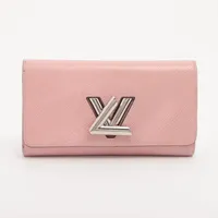 バ*ュ様 LOUIS VUITTON ツイスト 長財布ピンク × シルバー金具 ルイ・ヴィトン ポルトフォイユツイストの買取実績価格一覧 | 最新価格