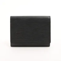 ヴィトン エピ アンヴェロップカルトドゥヴィジット M56582 名刺入れ ノワール ＡＢランク