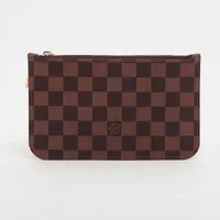 ヴィトン ダミエ ネヴァーフルMM N41358 ポーチ ブラウン AB