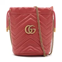 グッチ GGキャンバス キャンバス×レザー 2WAYトートバッグ