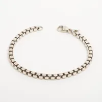 ティファニー ベネチアン 925 ブレスレット シルバー ＡＢランク