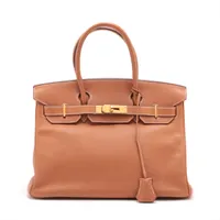 エルメス バーキン30 スイフト ゴールド ゴールド金具